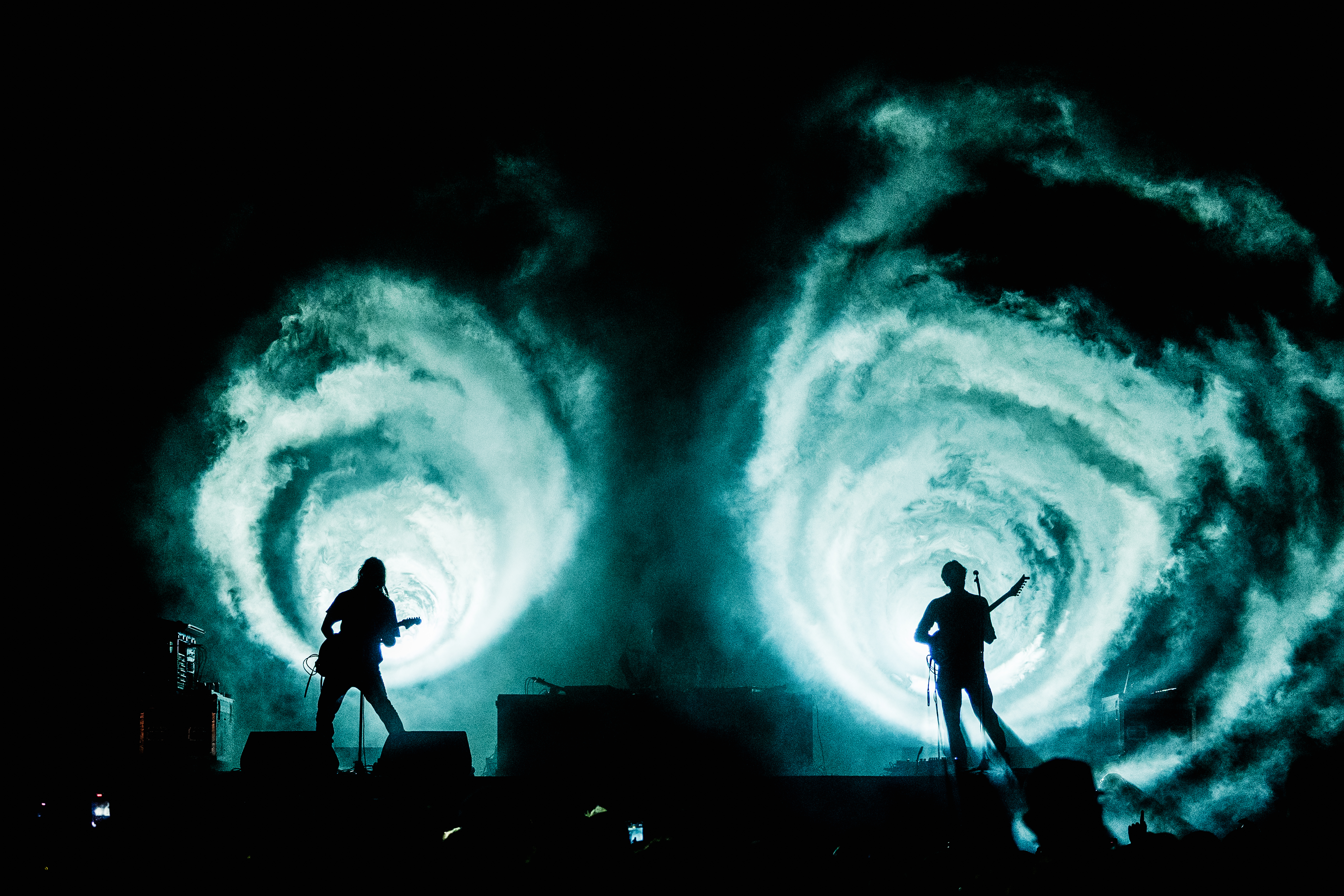 A photo of the band Mk.Gee on stage